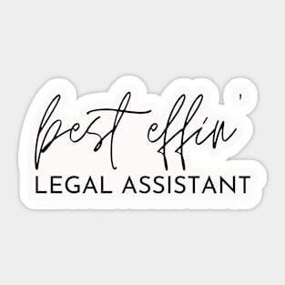 Legal Assistant Gift Idea For Him Or Her, Thank You Present Sticker